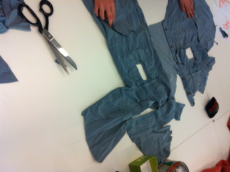 Deconstrucció tèxtil La bonne Fiona Capdevila